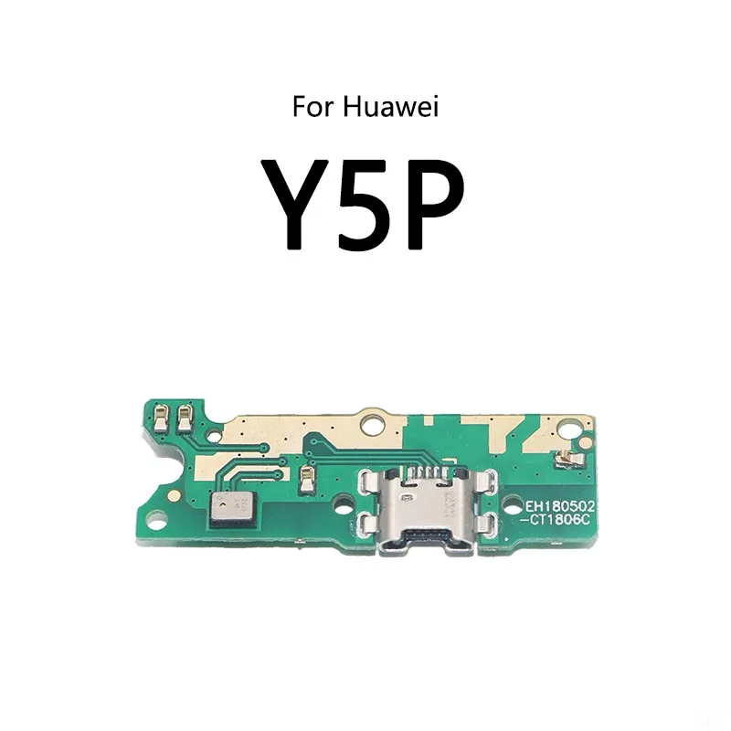 USB Charging Dock Port Socket Jack Plug Connector Charge Board Flex Cable For Huawei Y5P Y6P Y6S Y7P Y7A Y8P Y8S Y9S Y9A