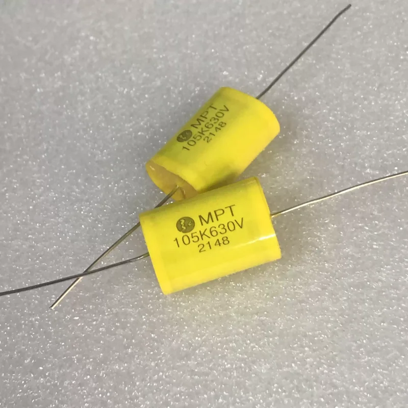 10pcs Brand new original MPT 105K 1UF 630V thick copper foot fever divider infinite capacitor