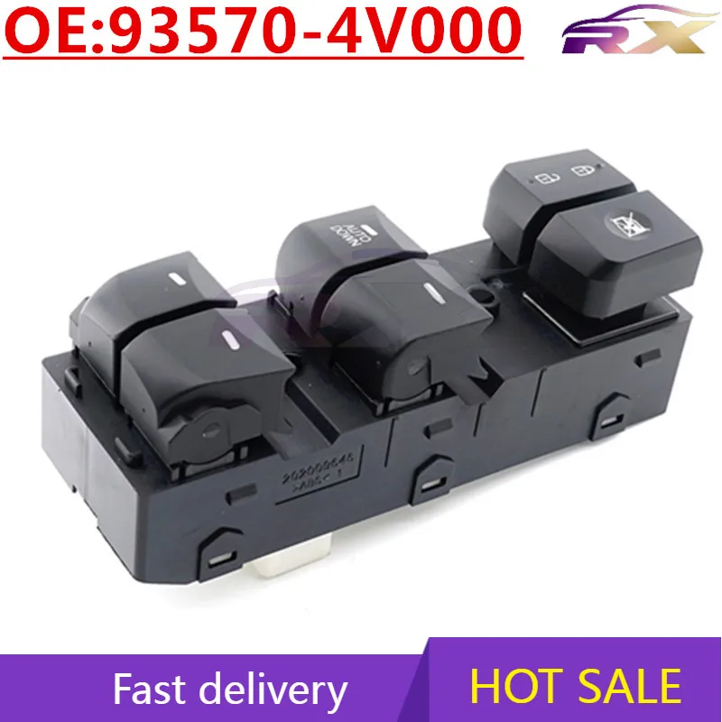 

OEM: 93570-4V000 Главный переключатель управления стеклоподъемником для Hyundai 2012-2016 гг.