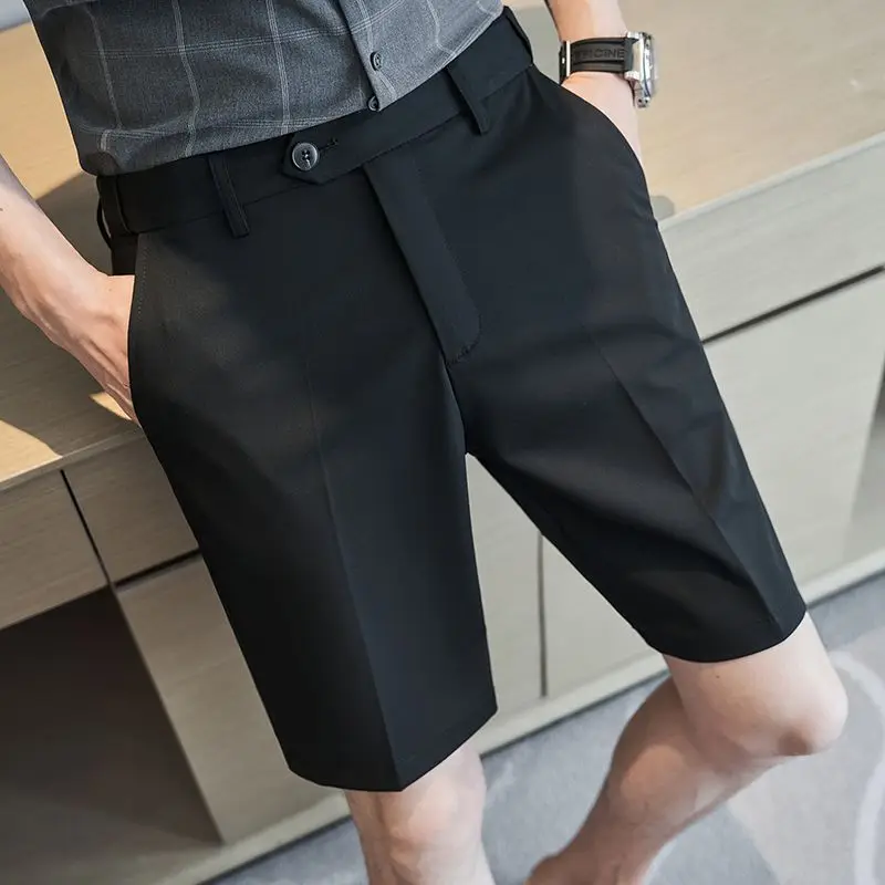 

Spring Summer New Fashion High Waist Men's Clothing Loose All Match Ropa Hombre Pure Pockets Solid Korean Style Y2K Casual Pants