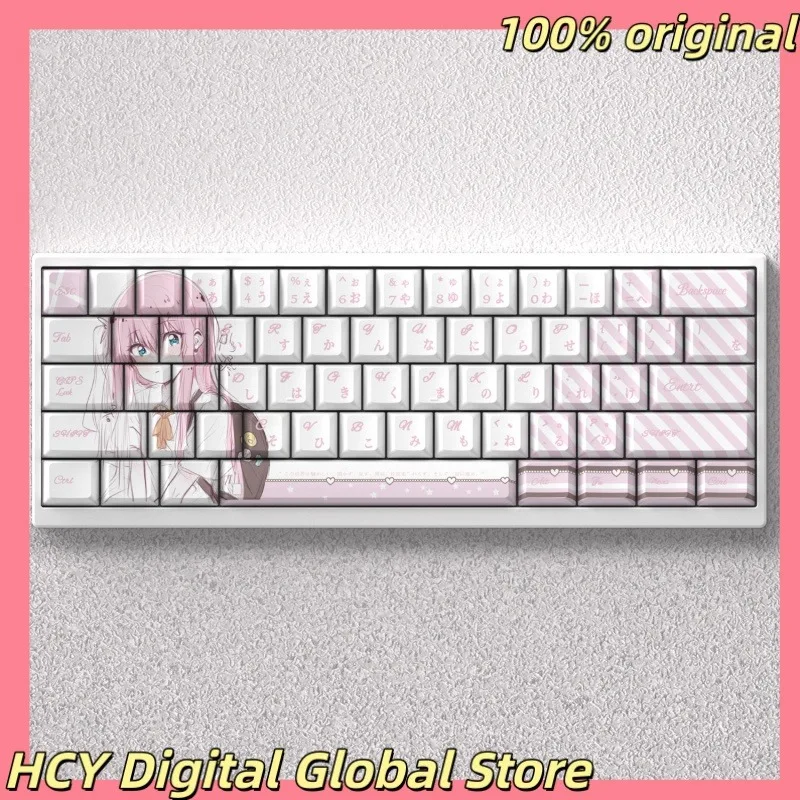 NEW Hitori Gotoh Theme Anime Keycap Mechanical Keyboard PBT Customized Cute Keycap PC Game Keyboard Accessories Gift Collection