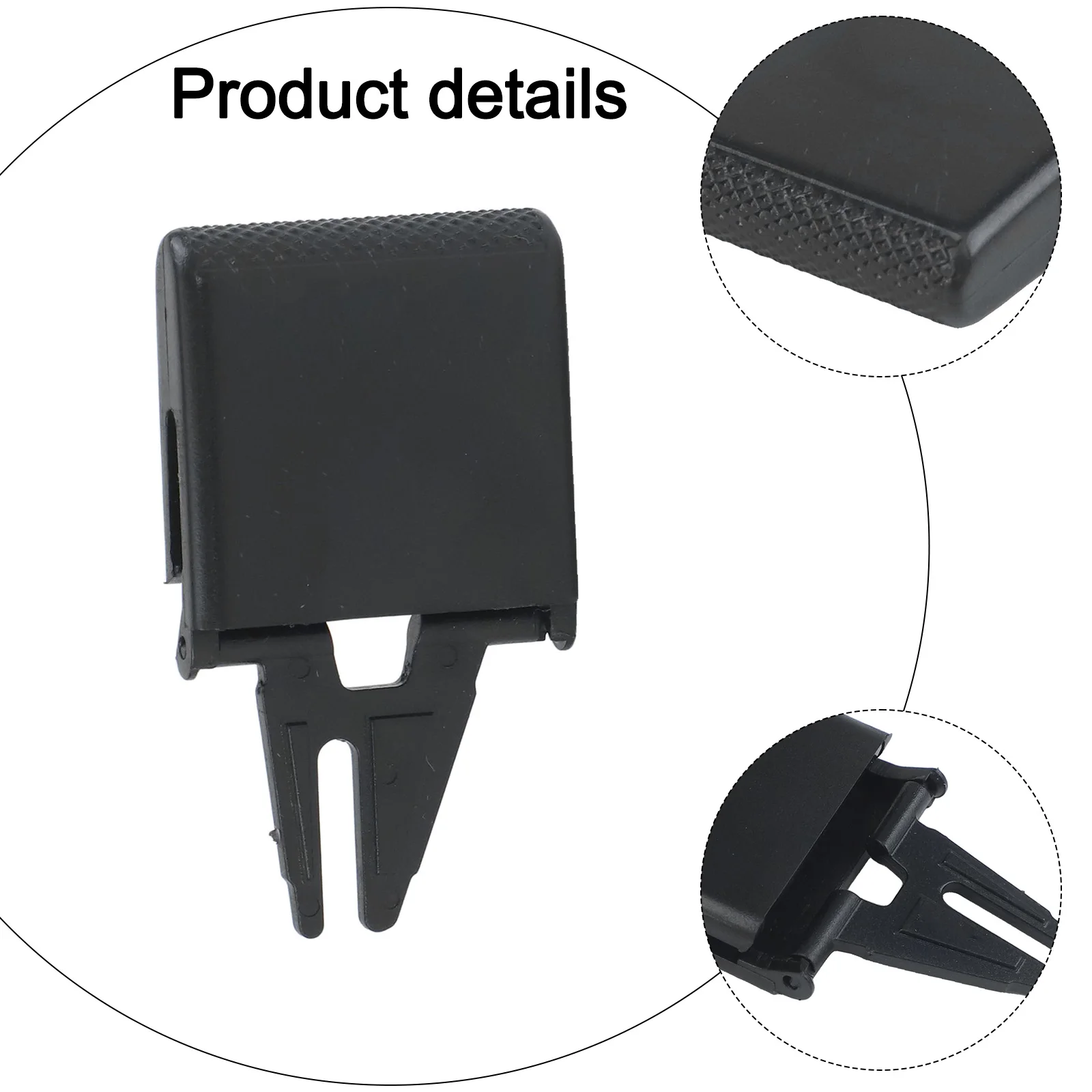 AC Air Vent Grille Clip Slider For PORSCHE For MACAN 2018-2020 95B819701H 95B819702H Plastic Black Car Accessories Interior Part view 4