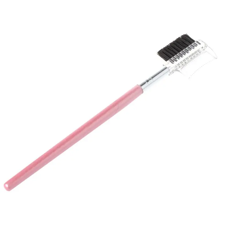 2 in 1 Comb Brush Lash Eyebrow Cosmetic Makeup Eyelash Extension Drop Shipping