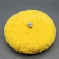 Almohadilla de pulido de lana para coche, disco de pulido de 8 pulgadas