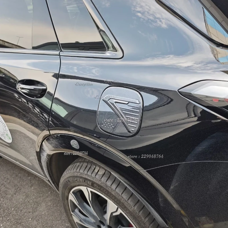 Para Cadillac XT5 XT 5 2025 2026, Cubierta Decorativa de Fibra de Carbono ABS para el Tanque de Combustible, Adhesivo Decorativo para el Coche, Accesorios de Estilo para Automóviles