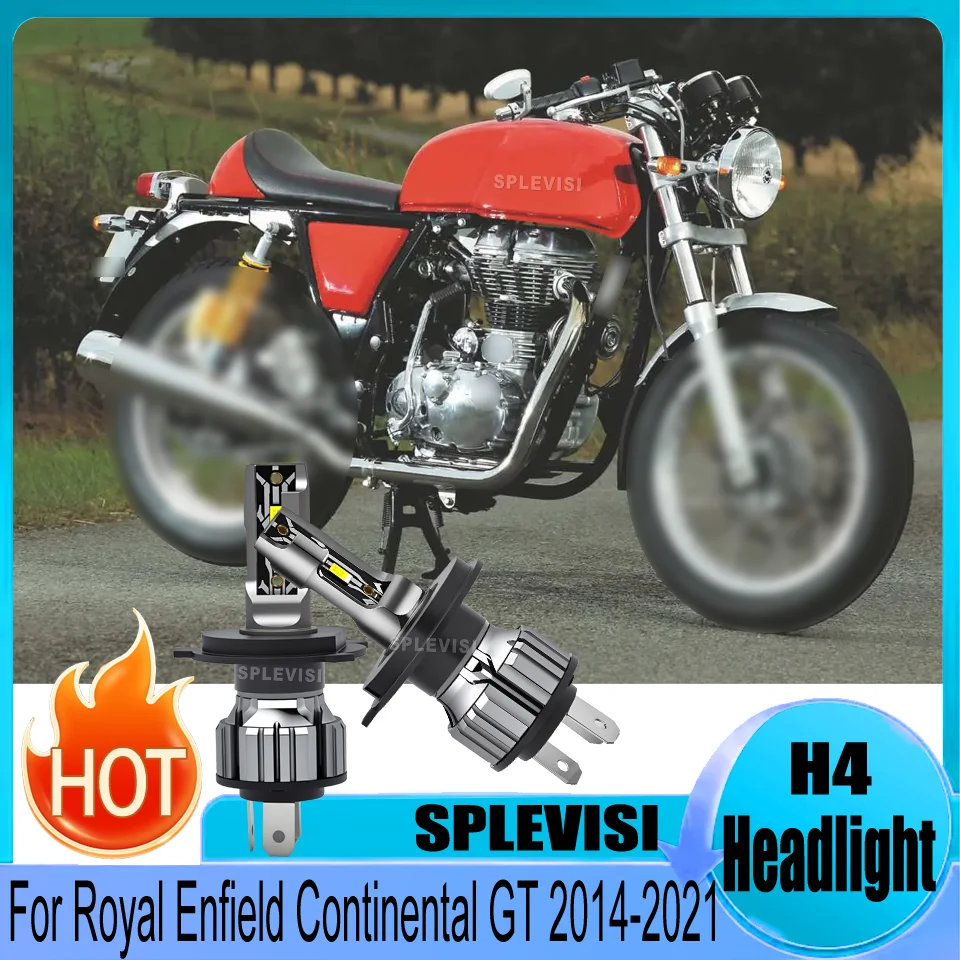

Светодиодная мотоциклетная фара Instant Start No Delay h4/9003 для Royal Enfield Continental GT 2014 2015 2016 2017 2018 2019 2020 2021