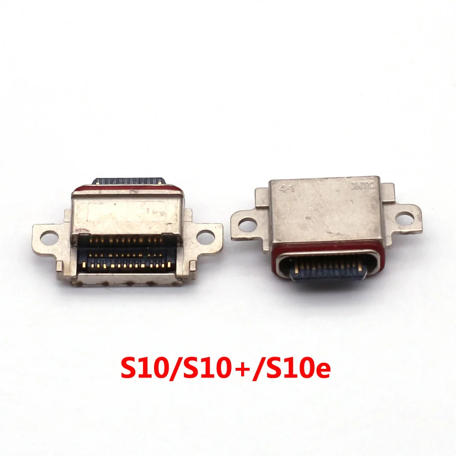 10 قطعة لسامسونج S21 S22 S10 S20 زائد S23 الترا S20FE نوت 20 نوت 10 S9 S8 USB شحن ميناء موصل مقبس شاحن حوض التوصيل