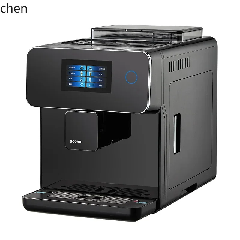 

ZML touch screen one-click grinding automatic coffee machine steam home commercial office coffee machine