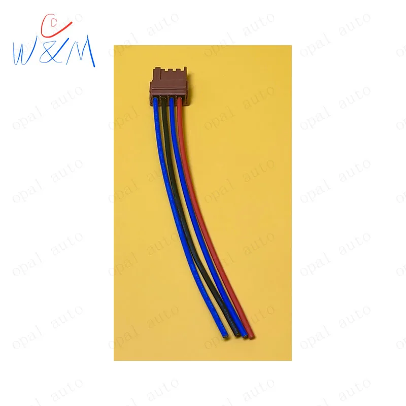 Wiązka przewodów silnika dmuchawy nagrzewnicy do Citroen Saxo Xsara Xantia Berlingo ZX AX 644178 Biała PCB