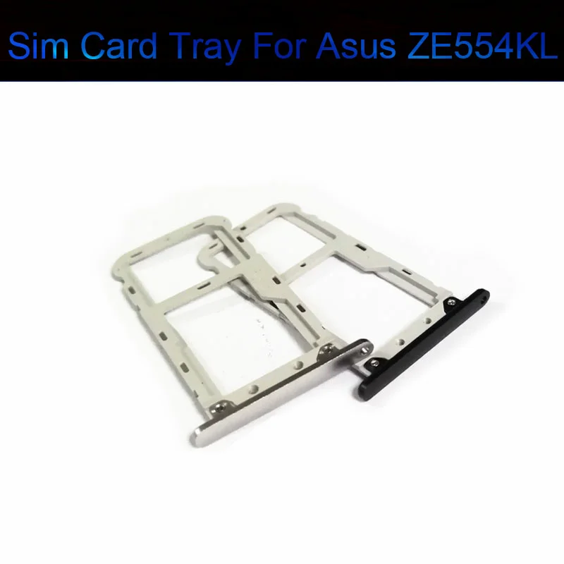 

Держатель лотка для Sim-карты для Asus ZenFone4 ZE554KL Z01KD Z01KDA устройство для чтения Micro Sim-карт SD, детали для ремонта