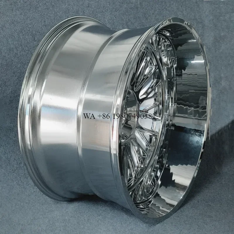 wmwmnu 22x12 24x14 26x14 Alloy Chrome Plated Truck Wheels 6x5.5 8x6.5 6x135 8x165.1 8x170 for GMC Sierra F150 F250 Tundra RAM
