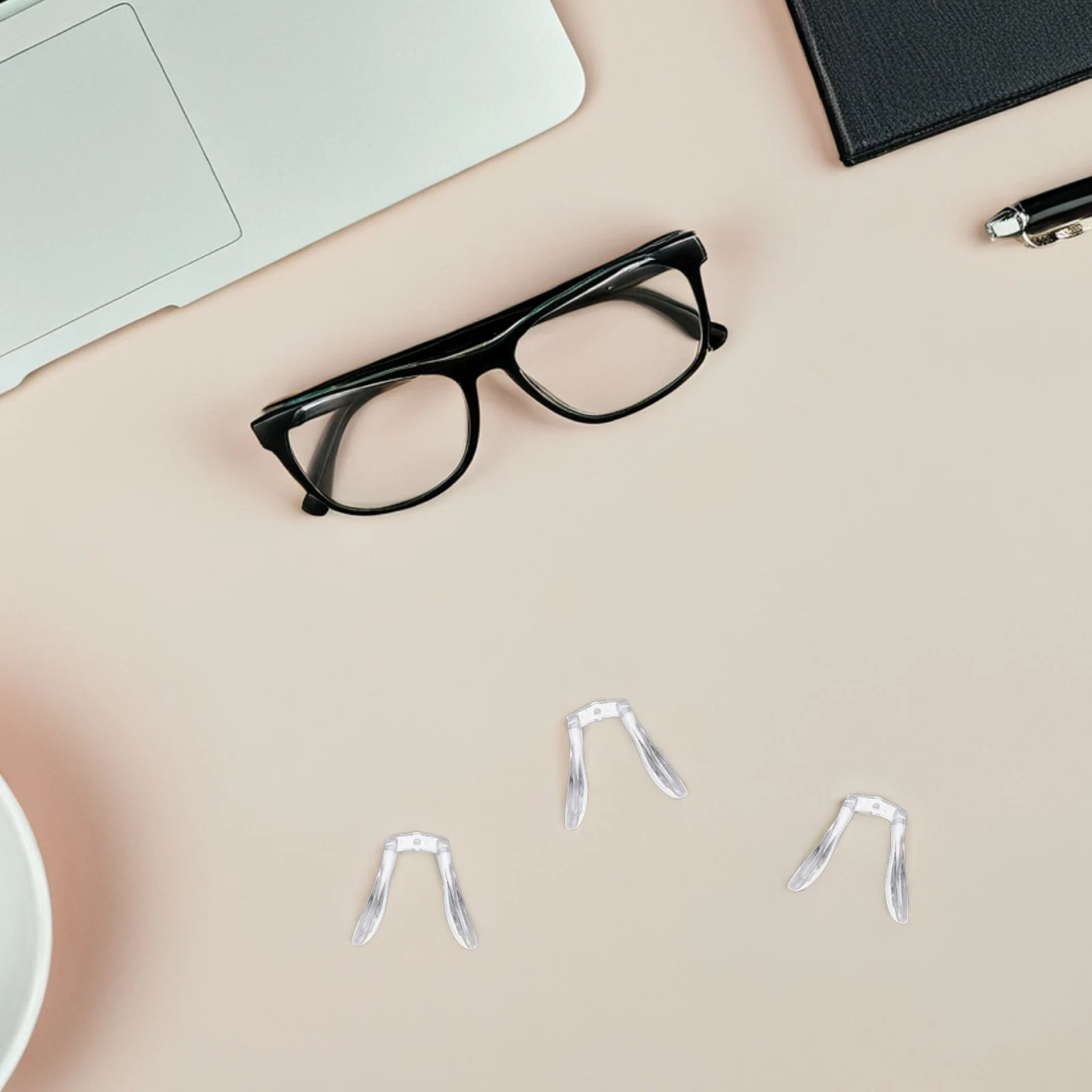 

5pcs Silicone Pads For Replaceable Eyeglass Nose Pieces Universal Glasses Frame Supplies Soft Comfortable Nose Protectors