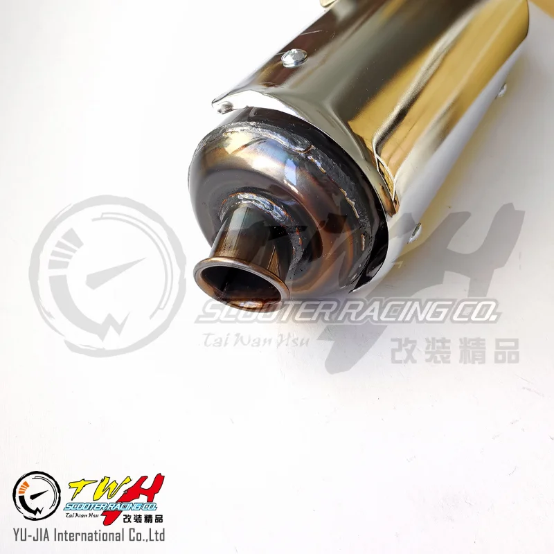 V8 Taiwan Made BWS100 4VP-W003 Motorcycle Racing Muffler Exhaust Pipe For Y BWS 4VP