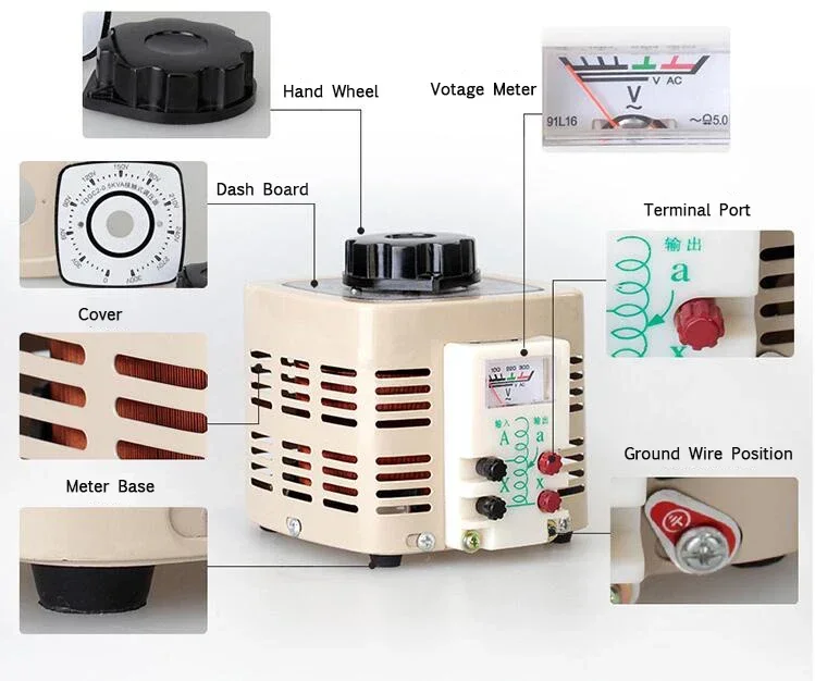 TDGC2 10KVA 40 Amp Ac Variac 230V Transformer