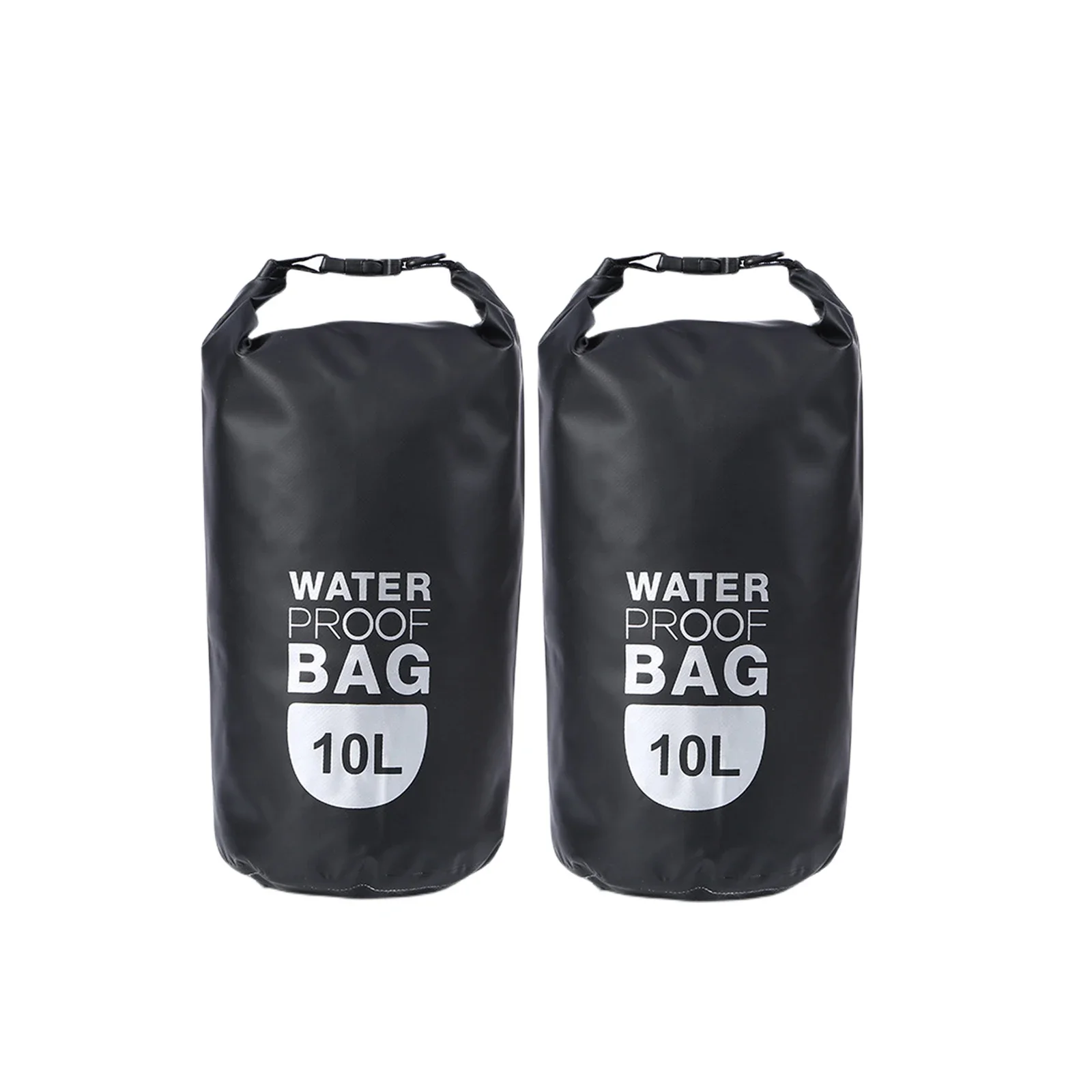 

Outdoor Floating Waterproof Dry Bags with Shoulder Strap for Water Activities , Diving, Swimming and Camping 2-Pack,blue&black