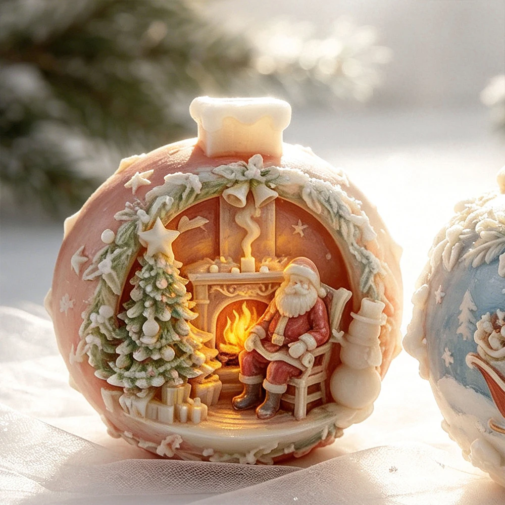 Christmas Snow Globe Scented C - đánh giá và giá Candle Making Books For Beginners