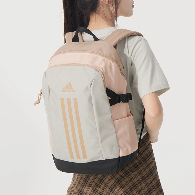 Adidas Backpack 2025 New Unisex Summer Sports Bag Travel School Backpack Lightweight Laptop Daypack for Students Gym Outdoor Use