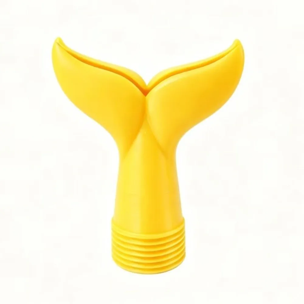 3/4 Inch Universal Swimming Pool Fountain Fountain Effect Wide Fan Waterfall Mermaid Tail Pool Sprayer Oxygenating