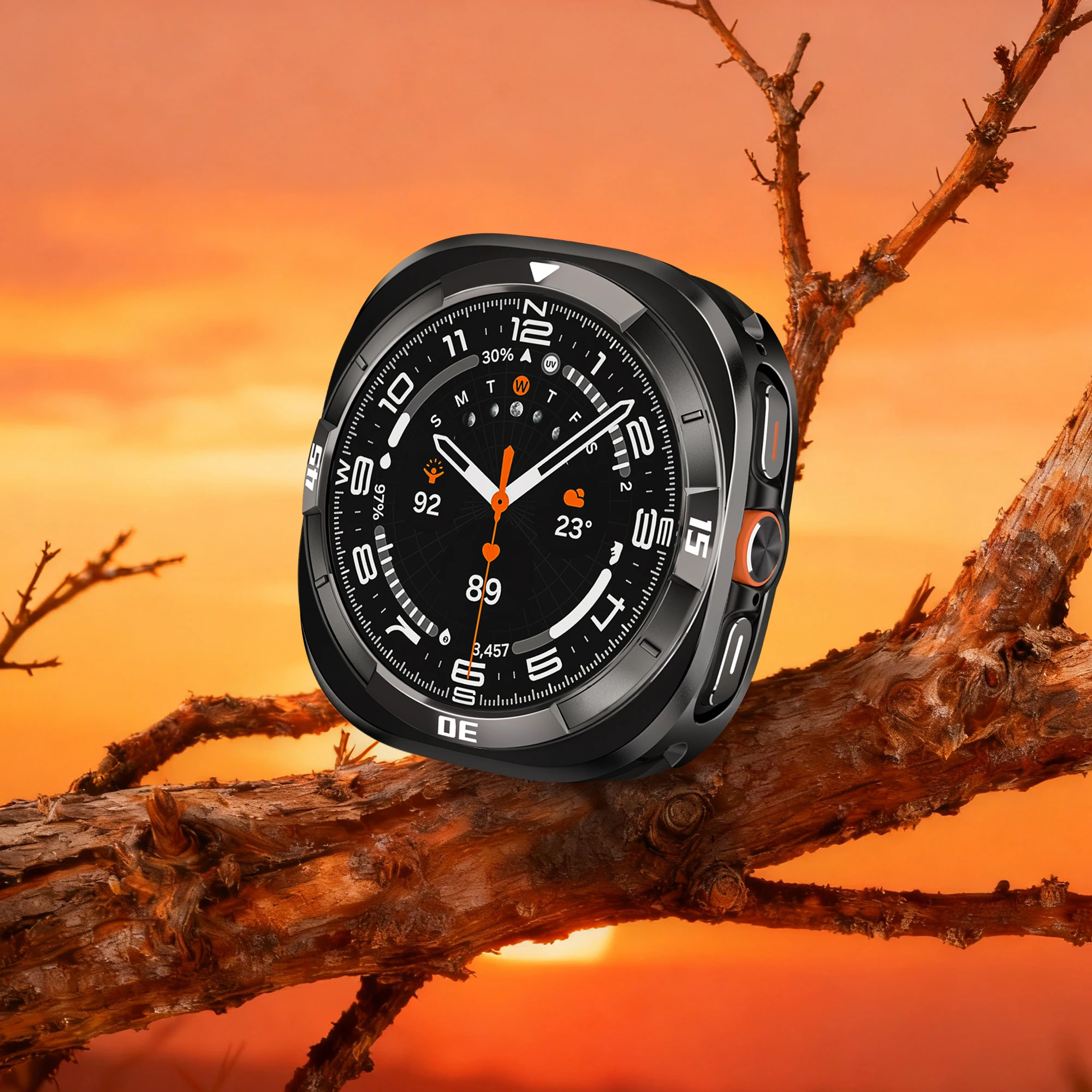 Luxe metalen hoesje voor Samsu - Luxury Watch Galaxy recensie en prijs