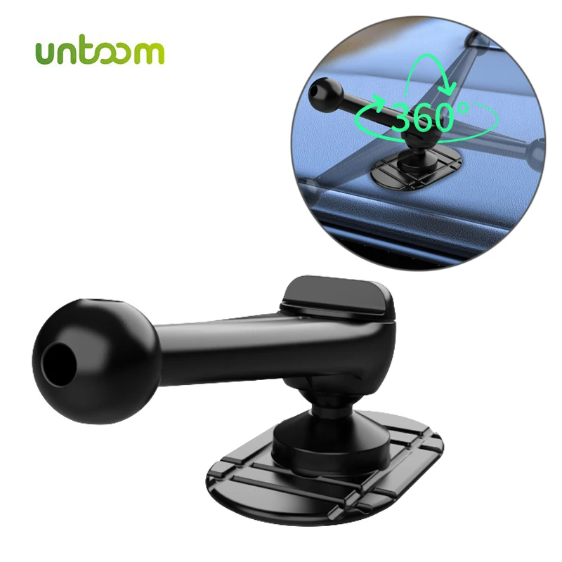 Untoom 17mm tête sphérique support de téléphone de voiture Base pour tableau de bord de voiture support de téléphone portable support de téléphone de voiture universel accessoires
