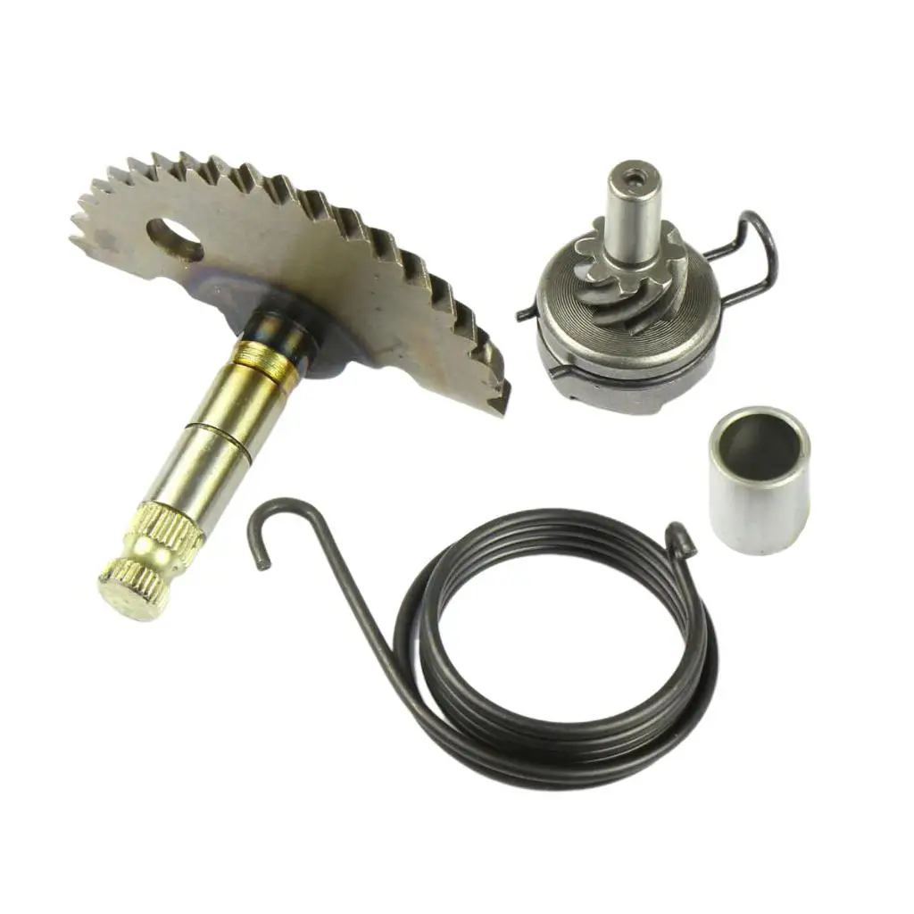 Engine Start Gear Kick Start Shaft Gear Assembly for GY6 49CC 50CC Scooter 139QMB Motors Moped