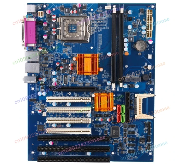 Placa base industrial G41 con 3 ranuras ISA 4 PCI Dual LAN DDR3 LGA 775 Socket