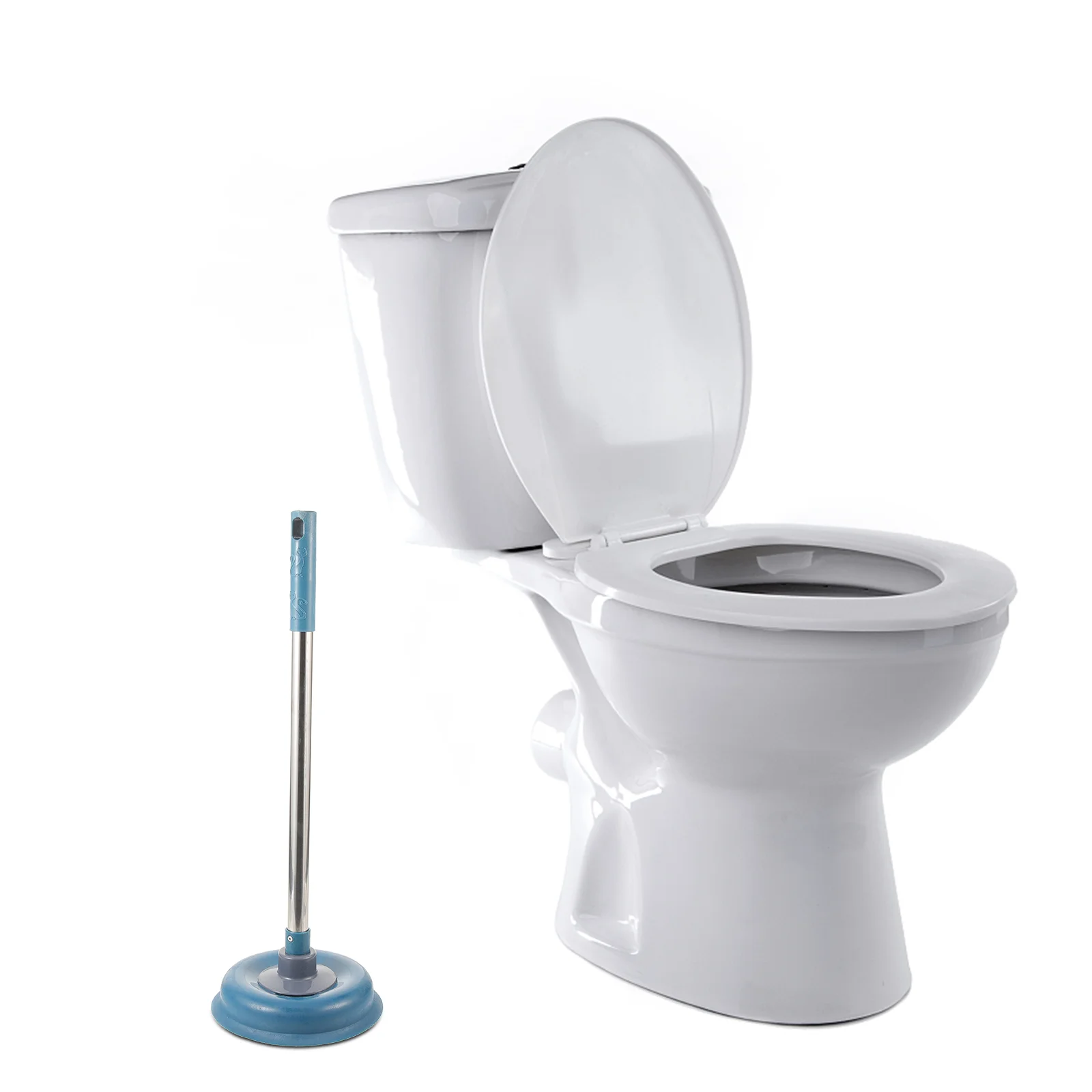 Toilet Seat Sink Plunger Shower Unclogger Kitchen for Drain Bath Tub Bathroom Pump