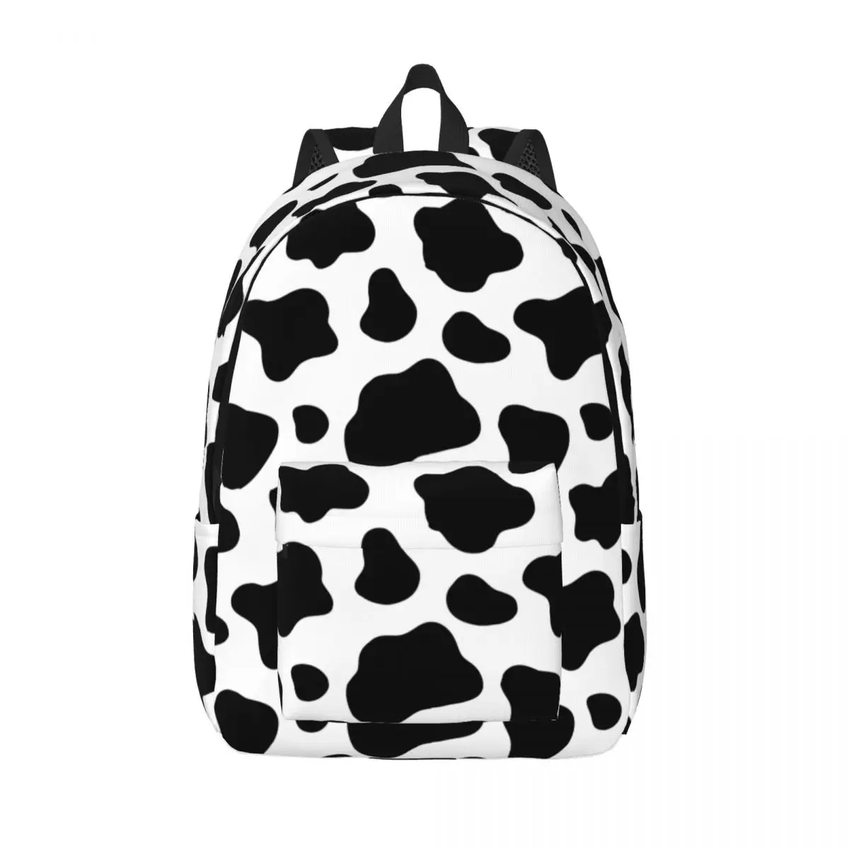 

Cow Backpack for Men Women Teenage Student Work Daypack Animal Skin Laptop Computer Shoulder Bag Durable