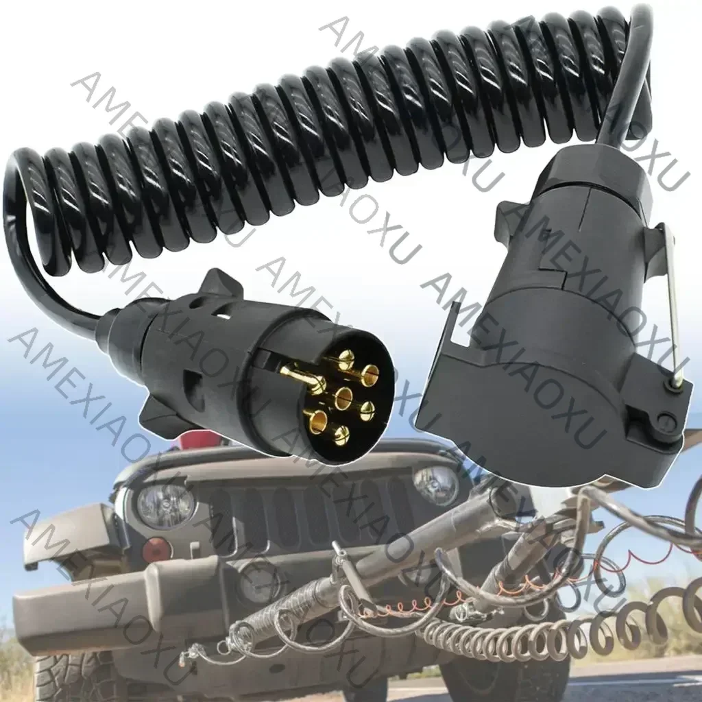 

WANWUXIN 3M 7-контактный удлинительный кабель для световой платы грузовика Прицеп и провод питания Удлинительная розетка для автомобиля Доступ к автомобилю