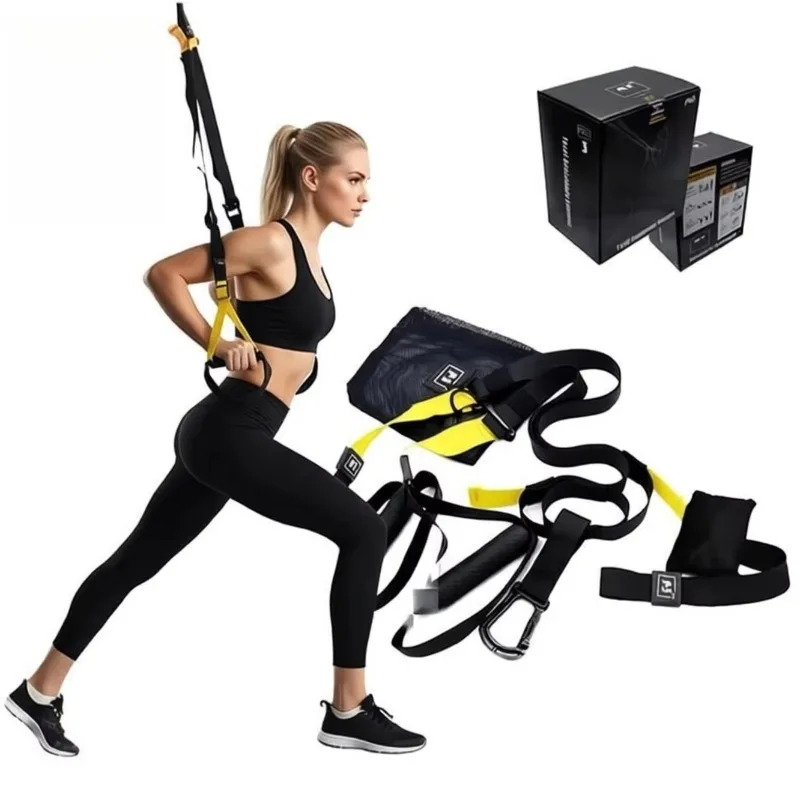 High quality P3 yoga fitness belt, hanging tension belt, resistance belt, hanging trainer