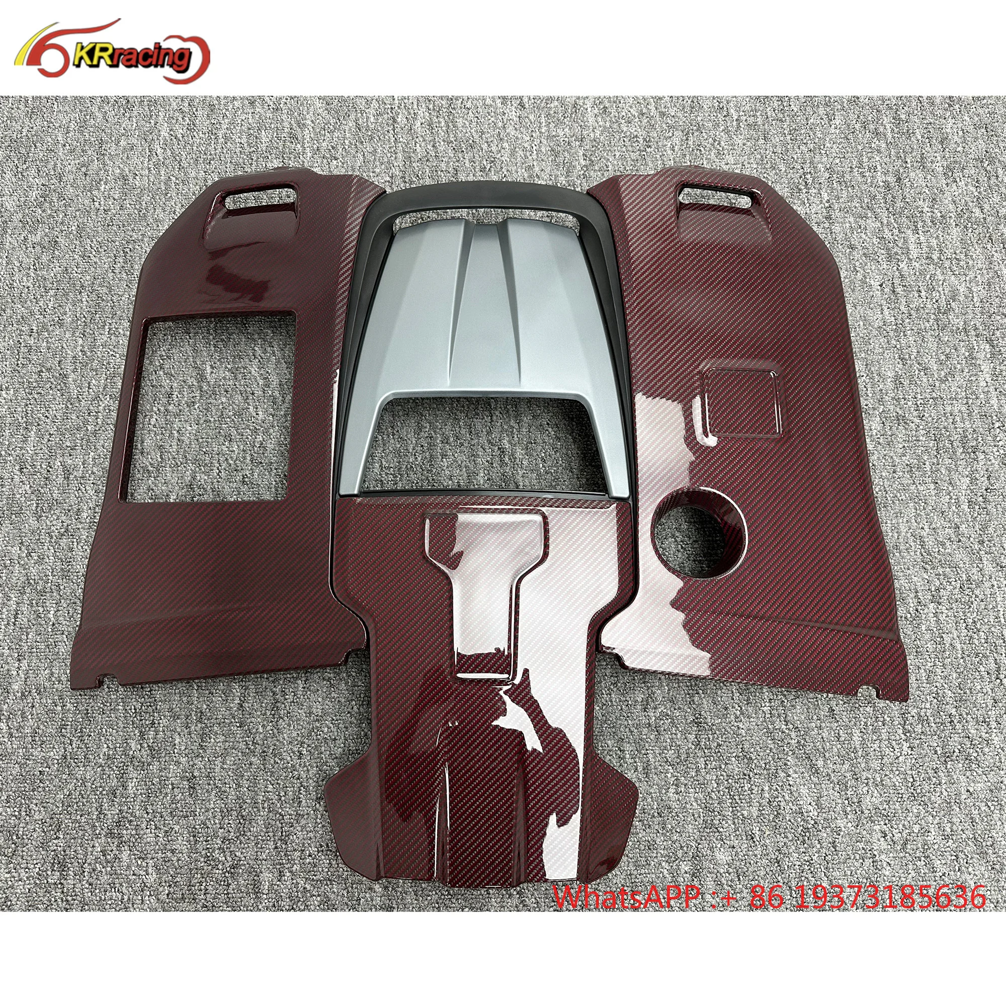 Upgrade G63 Kit R Style Dry Carbon Engine Cover for Benz G Class W464 G63 Body Kit G Wagon G550 G500 2019-2024