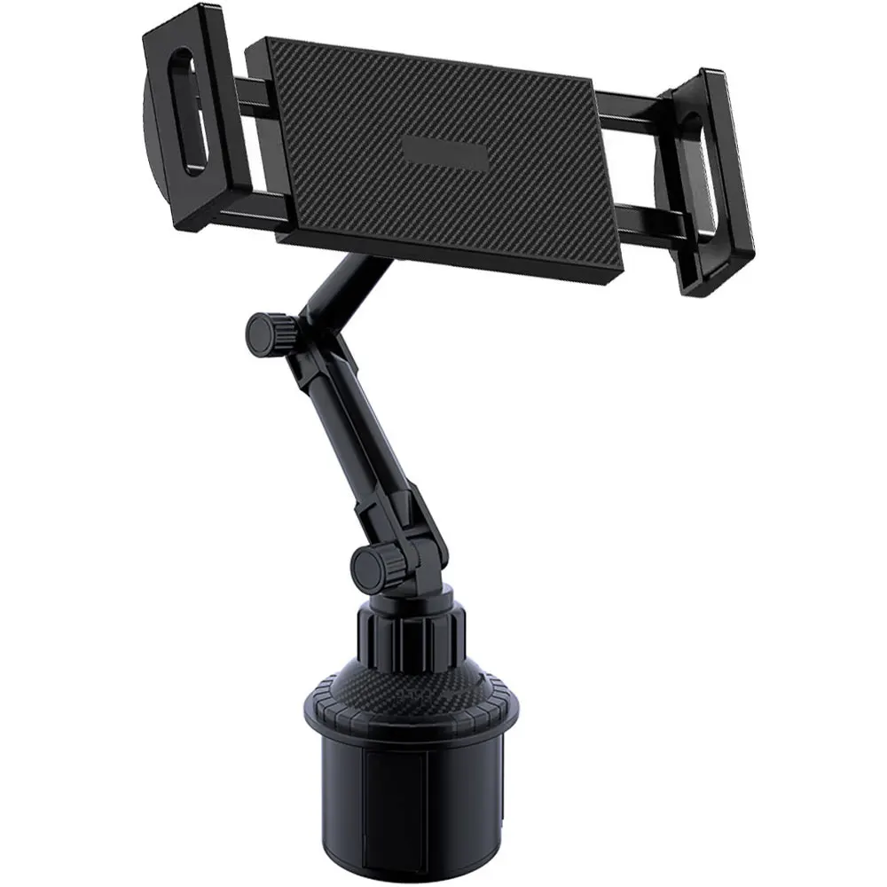 

Car Tablet Stand Cup Slot 360 Adjustable Smartphone Holder 270 Tilt Bar Triangular Base Ram Mount SUV Tools for Ipad Pro 11 Air