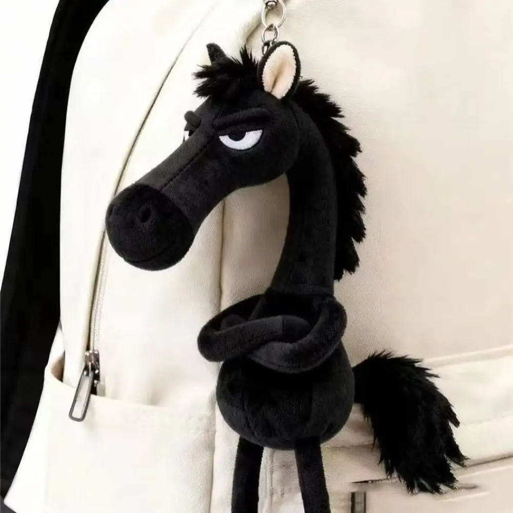 

Kawaii Cartoon Keychain Simulation Horse Exquisite Craftsmanship Fantasy Pony Cute Backpack Hanging Heart Pendant Cute Bag Charm