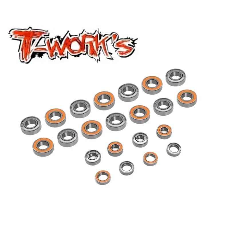 

Оригинальный комплект прецизионных подшипников T works BBS-MP10Te (для Kyosho MP10Te) 22 шт. радиоуправляемые детали