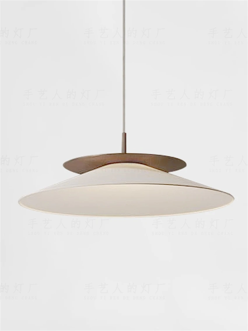 Japanese Cloth Pot Lid Pendant Lights Restaurant Fabric Lamp Living Room Tea Room Zen Lighting Hanging Lights Fixtures