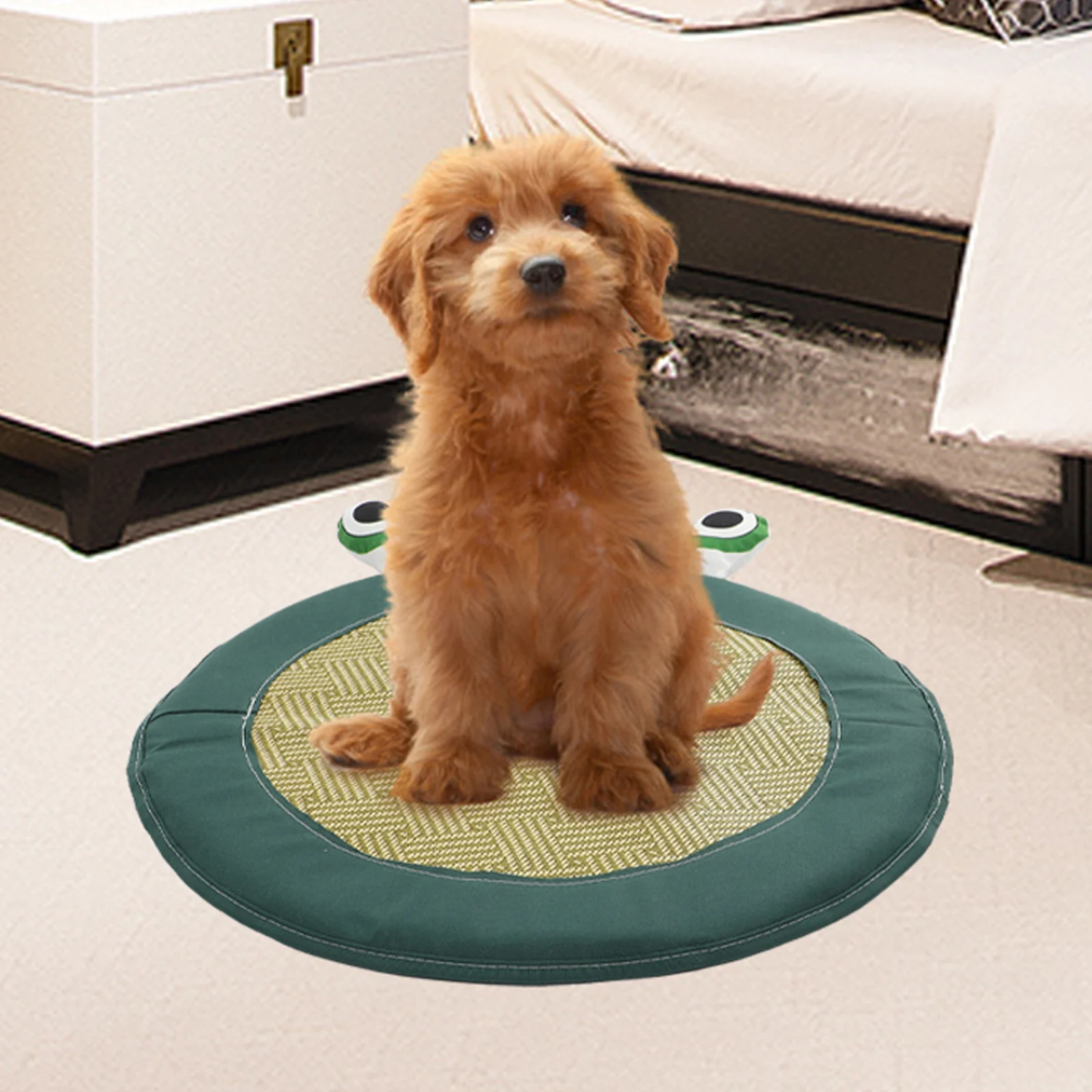 

Summer Pet Cooling Mat for Dogs Cats Tear-Resistant Sleep Pad Soft Floor Cushion Lightweight Portable Rest Solution