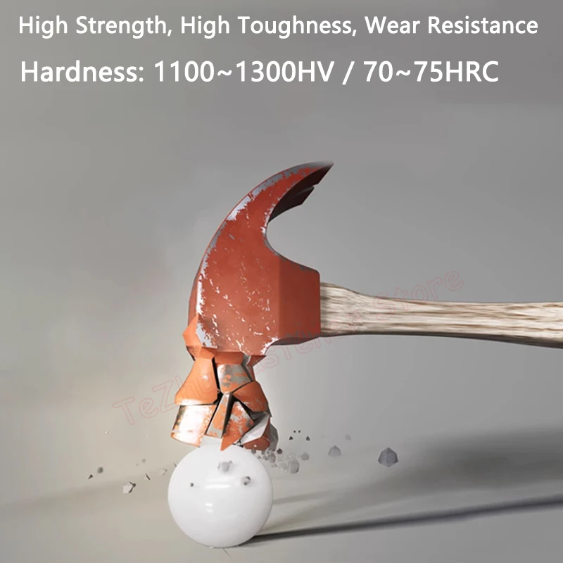 Zirconia Ceramic Balls 0.8 1 1.2 1.5 1.588 1.984 2 2.381 2.5 2.778 3 - 7.938mm ZrO2 G10 Grade Self-lubricating Round Ball Bead