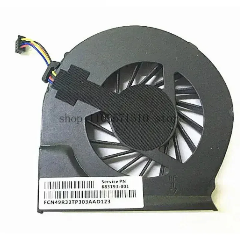 N novo ventilador da cpu do portátil para hp pavilion presario g4 g6 g7 G4-2000 G6-2000 G6-2100 G7-2000 G4-2219TX radiador de notebook de 4 pinos jm