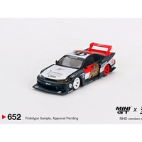 MINIGT 1:64 LB-Super Silhouette S15 SILVIA Garuda alloy car model 652