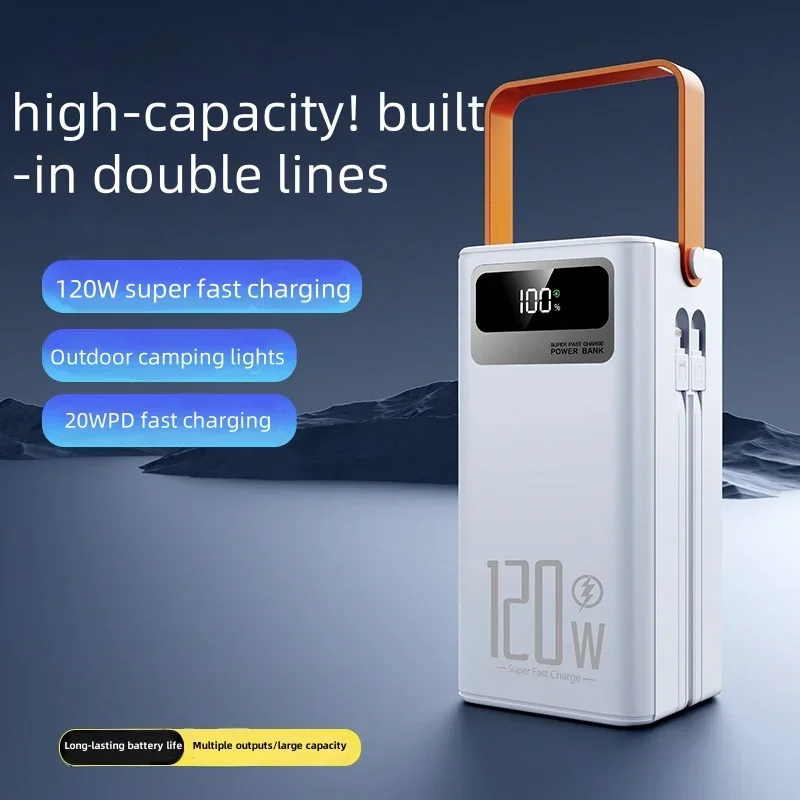

22.5W Super Fast Charging 8000mAh Mobile Power Bank Outdoor Travel Large Capacity Power Bank