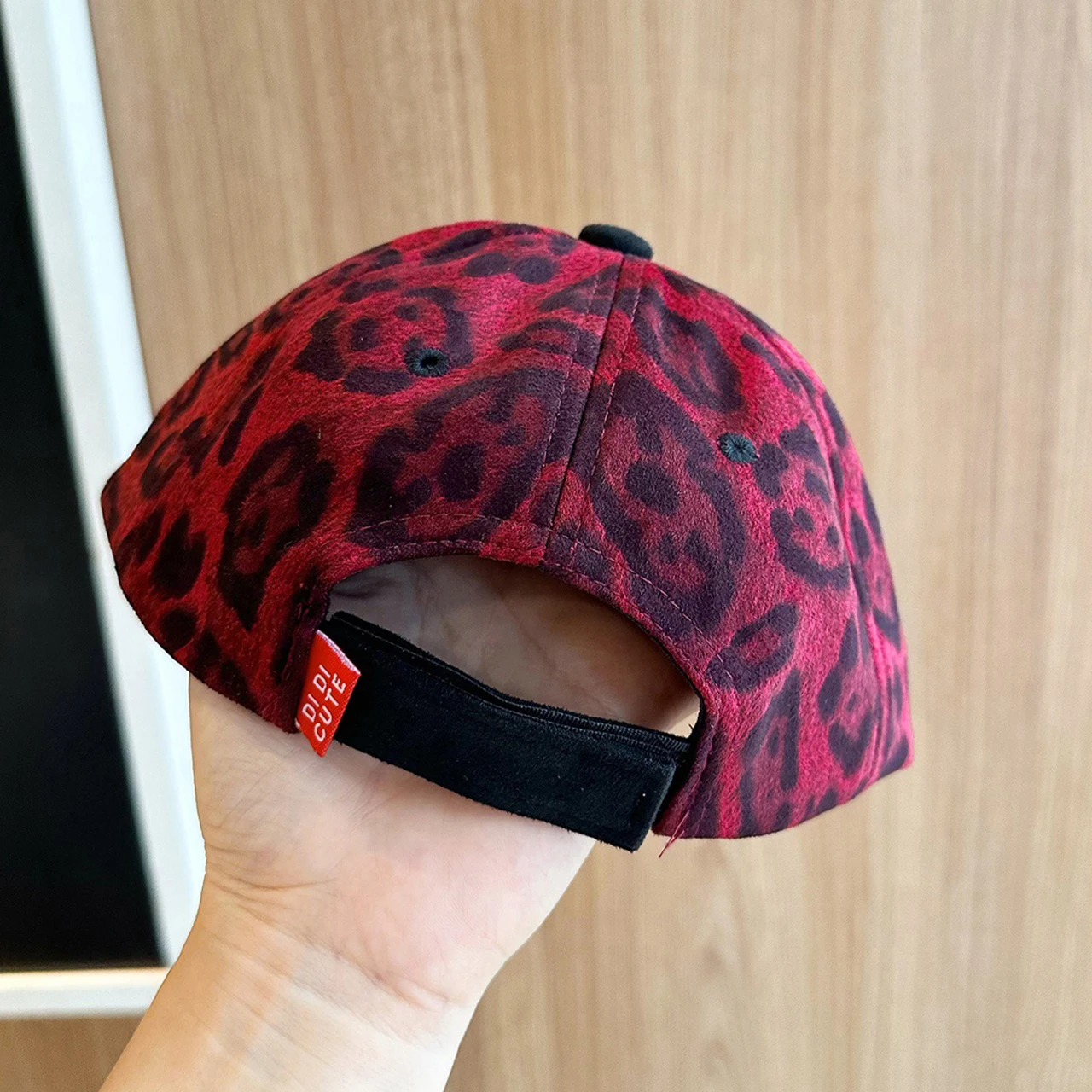 طباعة ليوبارد قبعة بيسبول للأطفال في الهواء الطلق ظلة أقنعة 6-36 شهر صبي فتاة لينة حافة قبعات البيسبول طفل الدب منقار البط قبعة #6