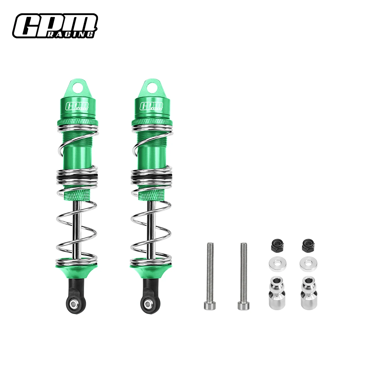 โช้คอัพหลังอะลูมิเนียมแบบสปริงคู่ GPM สำหรับ ARRMA Kraton Outcast RTR-ARA106060 อะไหล่แต่งรถแข่ง