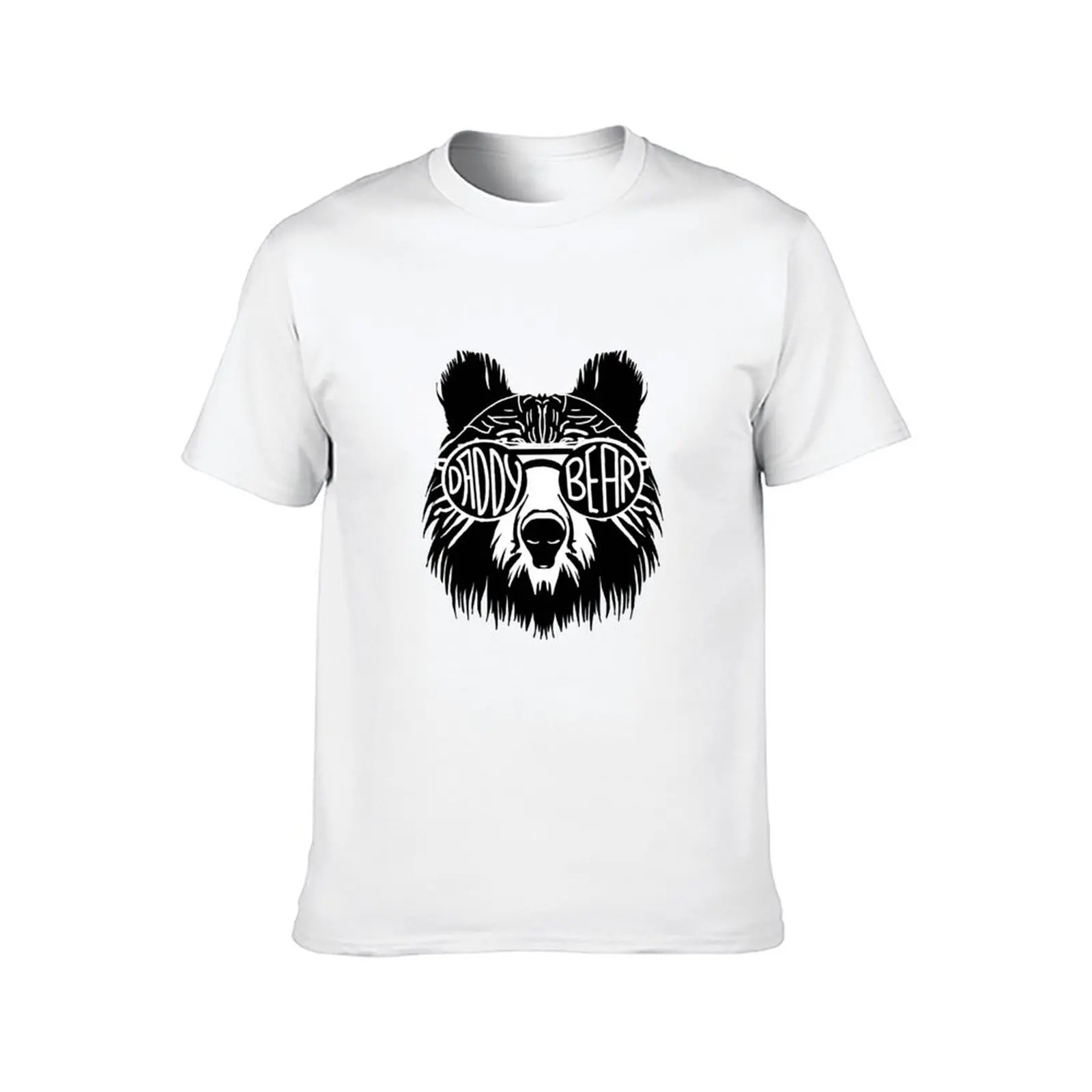 تي شيرت Daddy Bear تي شيرت رجالي 100% قطن ماركة فاخرة قطن تي شيرت حزمة تي شيرت