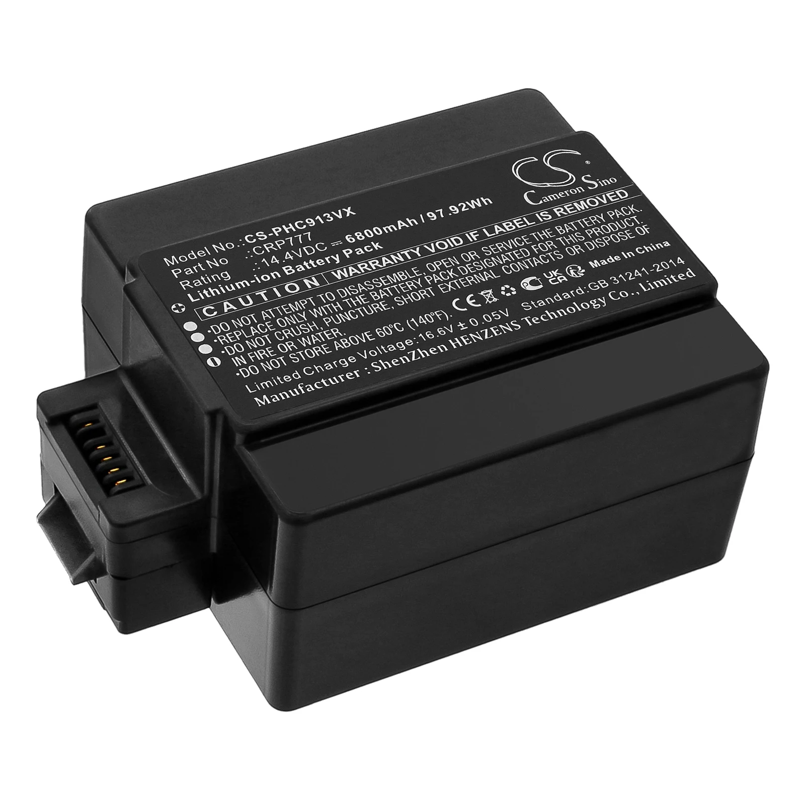

Сменный аккумулятор CS для ICLEBO Free, Plus, Pro, Robot Pro YCR-M04-02-R, Smart, Smart L4, YCR -M04 - 02(R), YCR-M02-1, YCR-