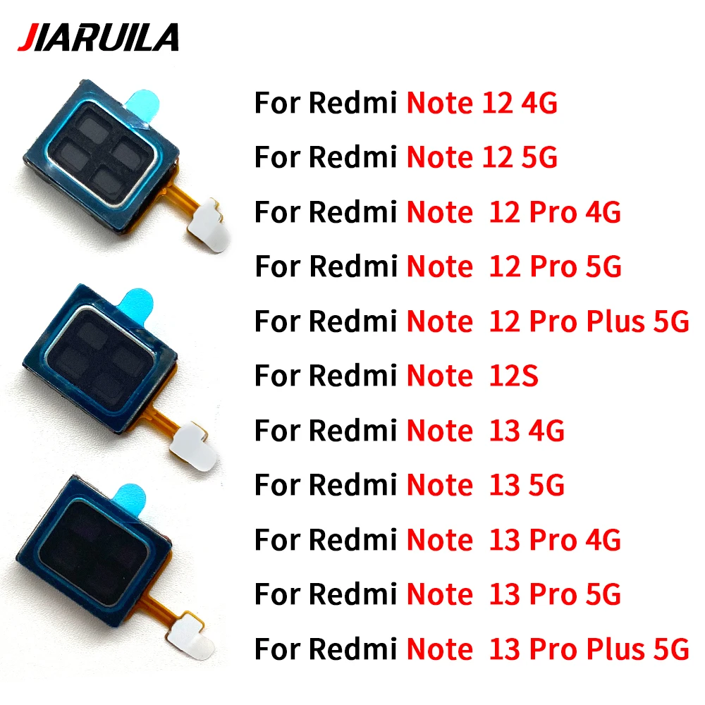 

10Pcs，For Xiaomi Redmi Note 12 13 Pro 4G Plus 5G Earpiece Ear Sound Top Speaker Receiver Replacement