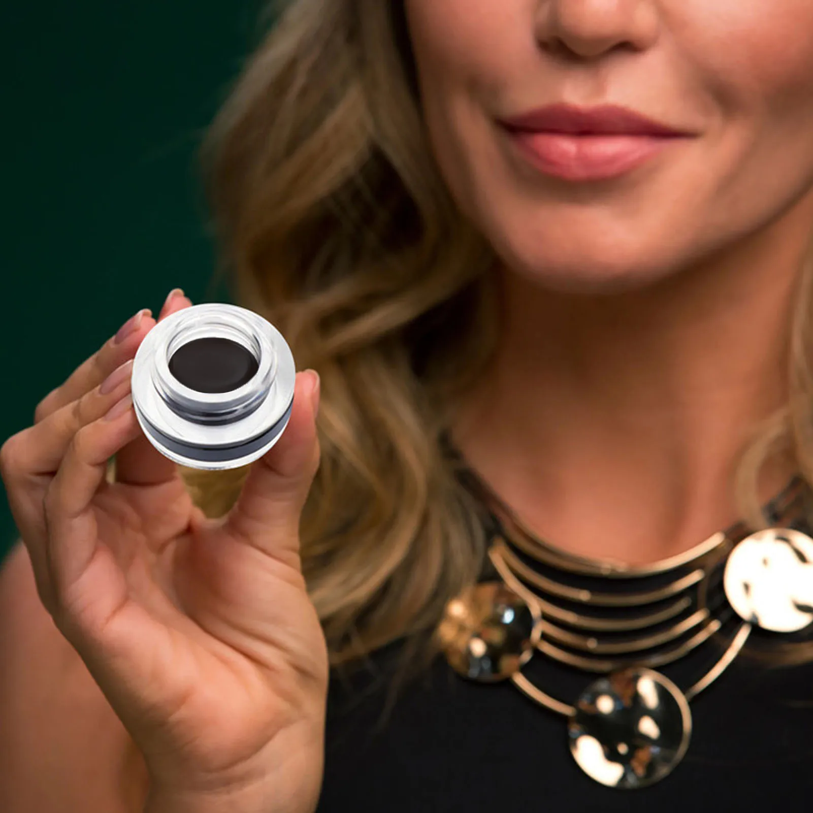 3pcs Draagbare Eyeliner Gids Tool Gemakkelijk No-Skip Eyeliner Gel Herbruikbare Siliconen Ogen Make-up Borstel voor Schuddenige Handen Eyeliner Schoonheid