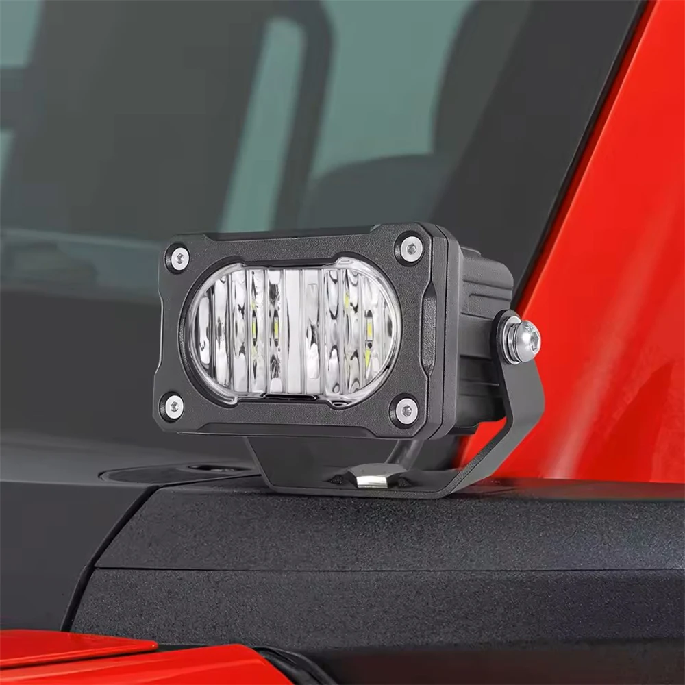 

Ярко-белые фонари 20 Вт, 1 пара светодиодных фонарей для внедорожного использования на открытом воздухе LANTSUN LED6516