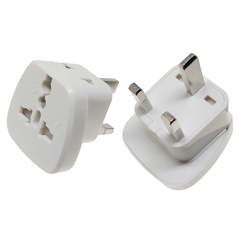 SIngapore Malaysia UK Travel Adapter Plug Converter Universal Outlet With Safety Shutter AC250V 13A