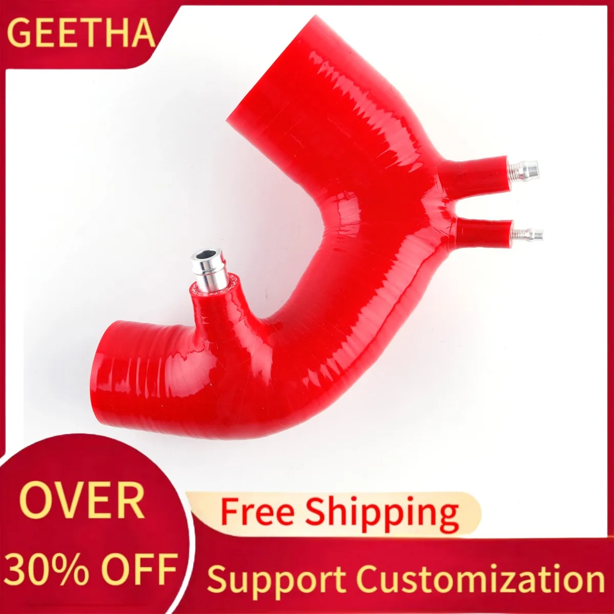 For Abarth 500 595 IHI Turbo Silicone Intake Hose Kit Performance Intake System Silicone Tube Pipe