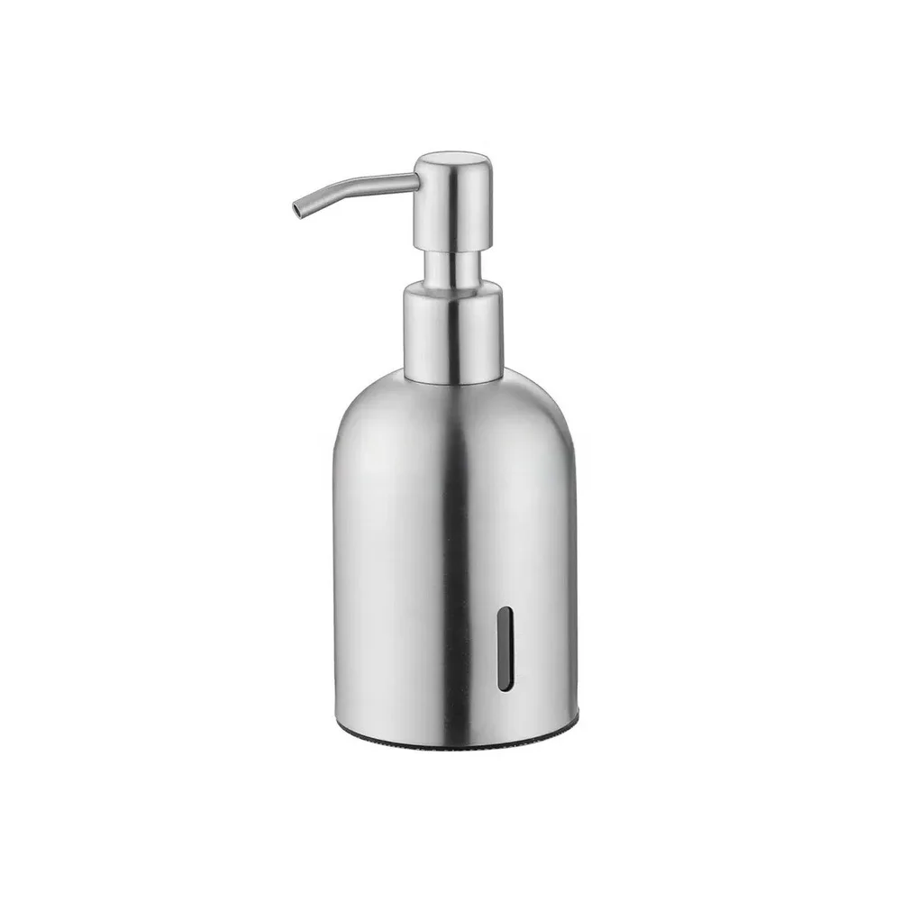 Sink Lotion Dispenser Soap Dispenser 304 Stainless Steel Anti-rust Construction Hand Press Pump Brushed For Bathroom Sink